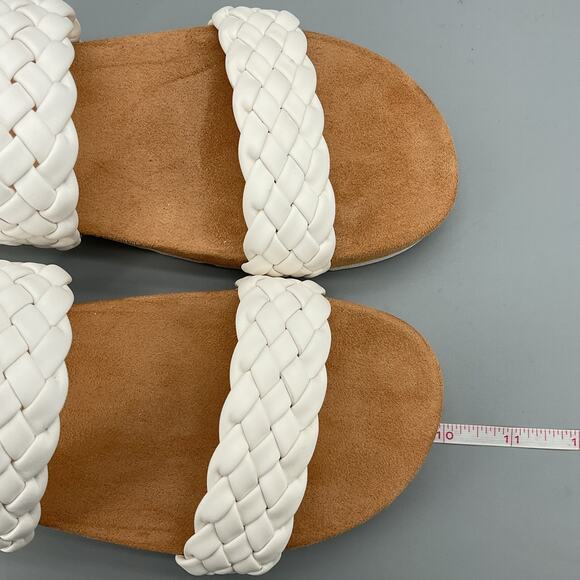 NEW Cliffs by White Mountain Women’s Truly Slide Sandals White Size 7.5 - Picture 7 of 10